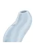 Pocket Pro 1 Klitoris-Stimulator Hellblau von Satisfyer Air Pulse