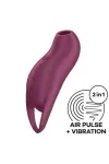 Pocket Pro 1 Klitoris-Stimulator Granat von Satisfyer Air Pulse