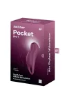 Pocket Pro 1 Klitoris-Stimulator Granat von Satisfyer Air Pulse