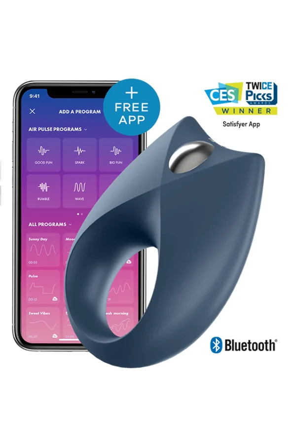 Kraftvoller Königlicher Penisring mit App von Satisfyer Connect kaufen - Fesselliebe