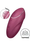 Tap & Climax 1 Auflegvibrator Rot von Satisfyer Layons