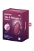 SATISFYER - TAP & CLIMAX 1 AUFLEGVIBRATOR ROT