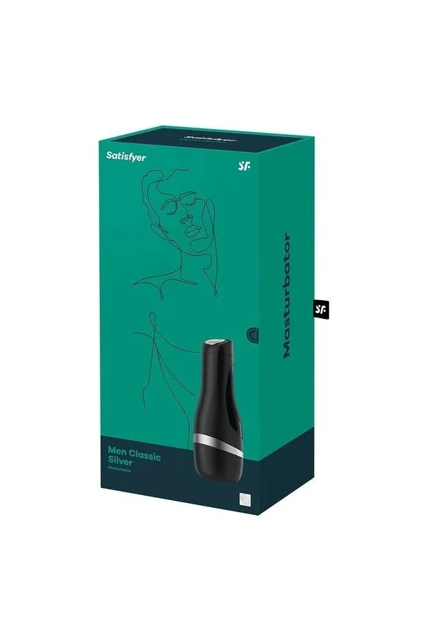 Herren Masturbator Classic Silber von Satisfyer Men kaufen - Fesselliebe