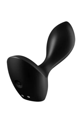 Backdoor Lover Roter Anal Vibrator Stecker Schwarz von Satisfyer Plugs