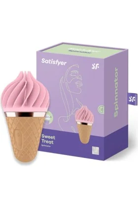 Süsses Lecker Spinnator Braun & Rosa von Satisfyer Spinnator