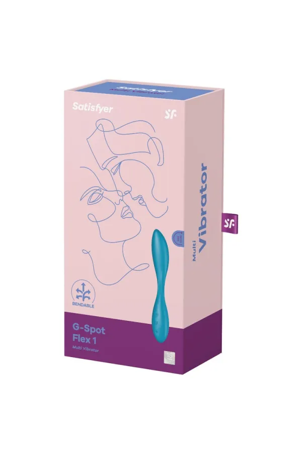 G-Spot Flex 1 Multi Vibrator - Blau von Satisfyer Vibrator kaufen - Fesselliebe