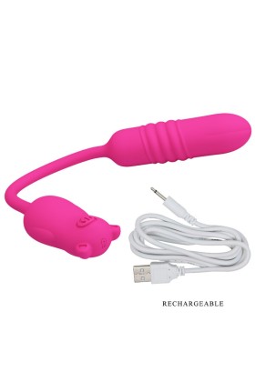Nobikuma Rosa Silikon-Vibrierbullet von Pretty Love Flirtation kaufen | Fesselliebe
