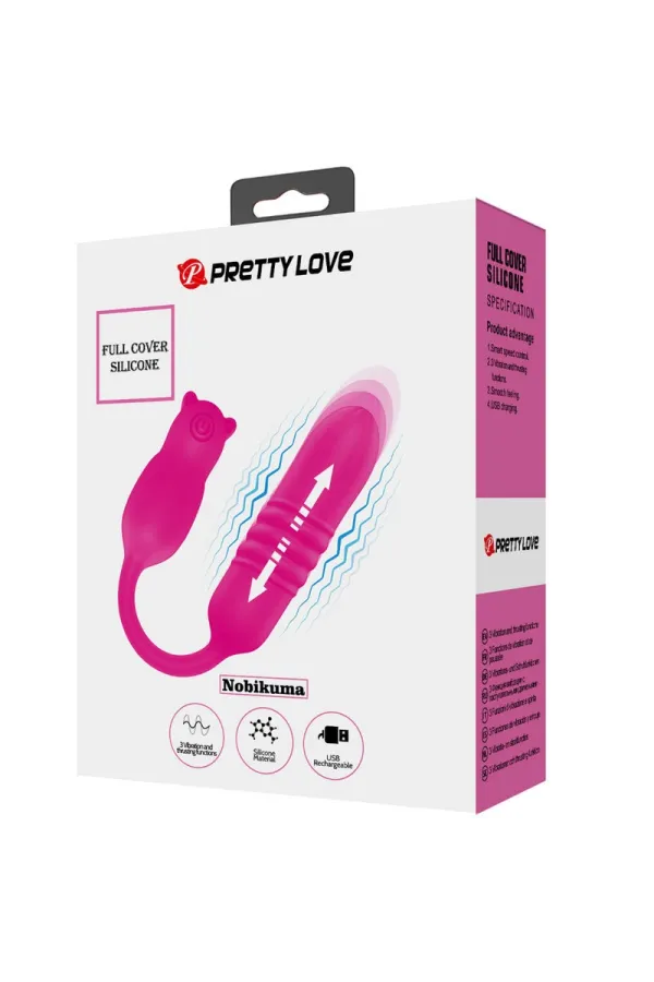 Rosa Silikon-Vibrierbullet von Pretty Love Flirtation kaufen - Fesselliebe