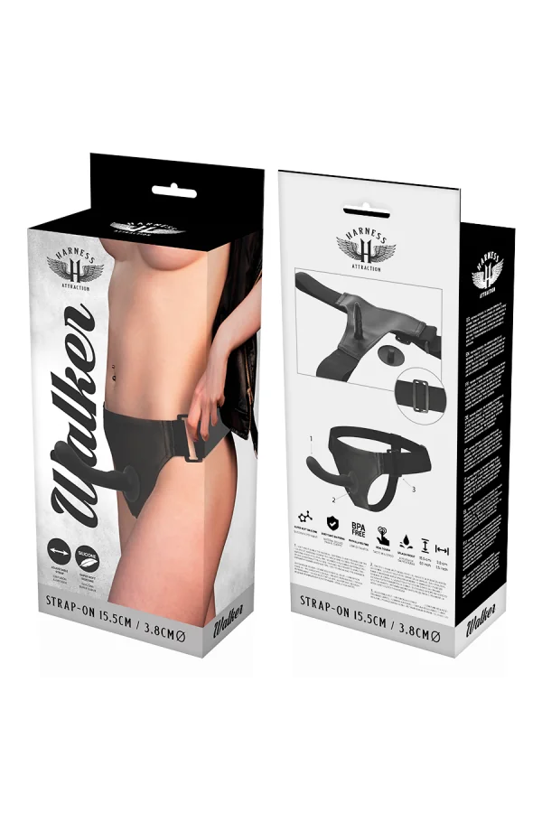 Walker G-Spot Schwarz 15.5 X 3.8cm von Harness Attraction kaufen - Fesselliebe