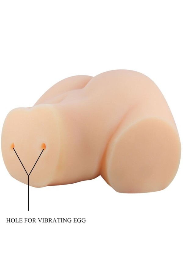 Realistischer Vagina- und Anus-Vibrator Emilia von Crazy Bull kaufen | Fesselliebe