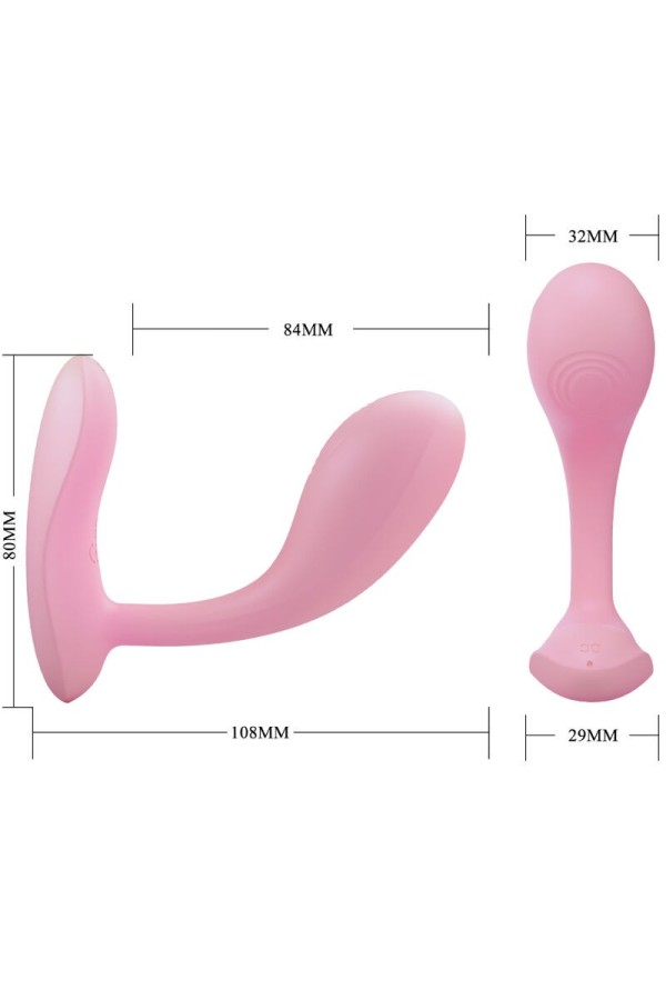 Baird G-Spot 12 Vibrationen wiederaufladbare Rosa App von Pretty Love Flirtation kaufen | Fesselliebe