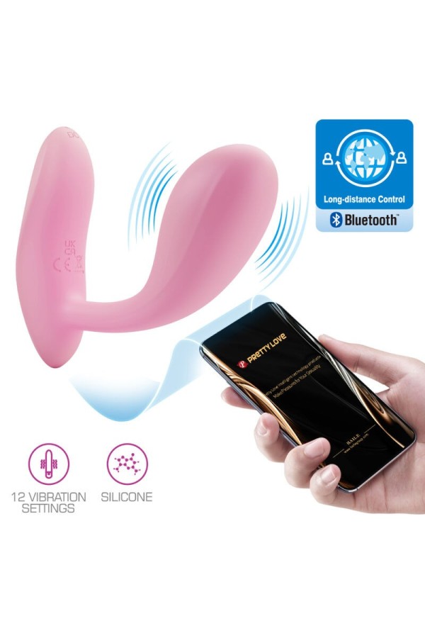 Baird G-Spot 12 Vibrationen wiederaufladbare Rosa App von Pretty Love Flirtation kaufen | Fesselliebe