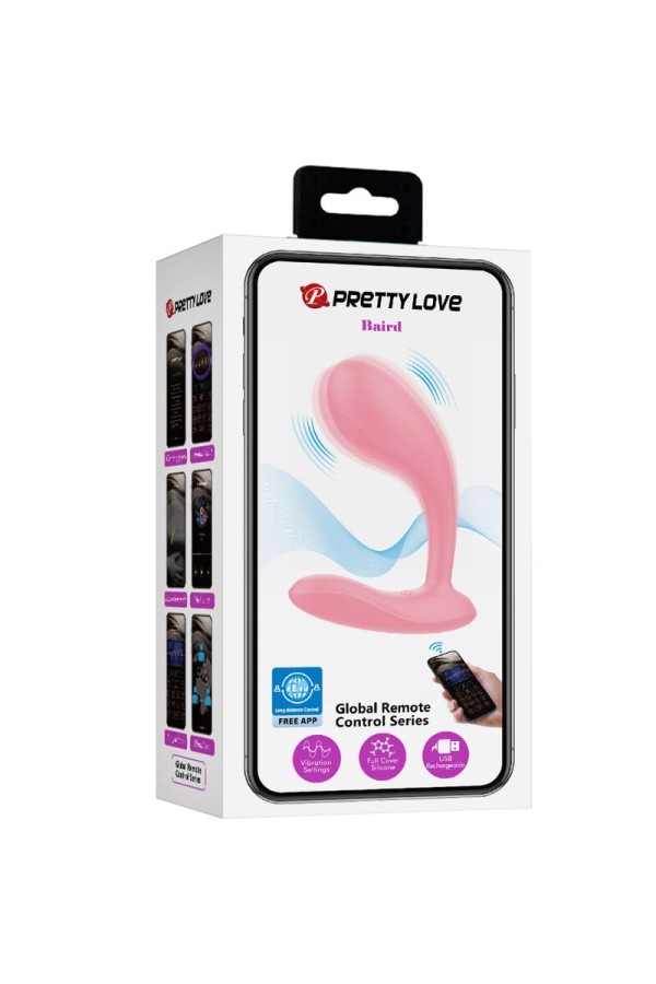 Baird G-Spot 12 Vibrationen wiederaufladbare Rosa App von Pretty Love Flirtation kaufen | Fesselliebe