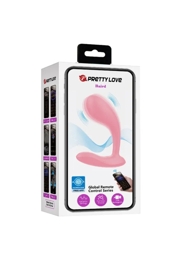 Baird G-Spot 12 Vibrationen wiederaufladbare Rosa App von Pretty Love Flirtation kaufen - Fesselliebe