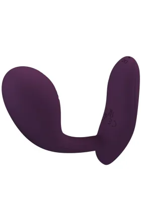 Baird G-Spot 12 Vibrationen Wiederaufladbar Lila App von Pretty Love Flirtation