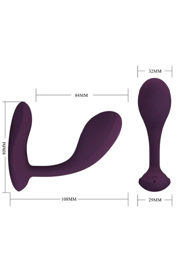 PRETTY LOVE - BAIRD G-SPOT 12 VIBRATIONEN WIEDERAUFLADBAR LILA APP kaufen - Fesselliebe