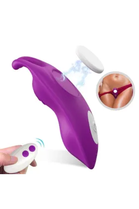 Honeybee Tragbares Höschen Vibrator G-Spot Fernbedienung Lila von Armony Wearables kaufen - Fesselliebe