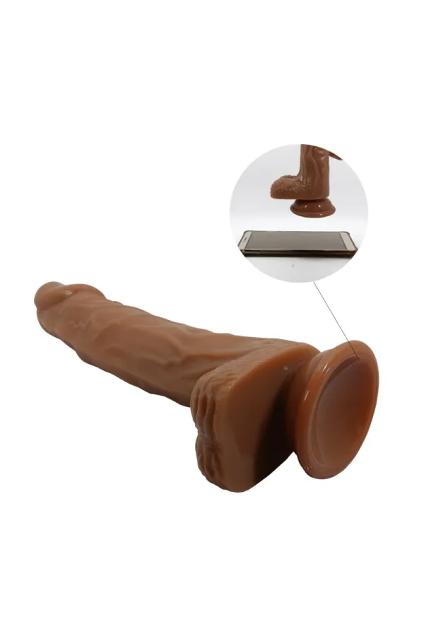 Realistischer Vibrator mit Fernbedienung und Saugnapf von Baile Dildos kaufen - Fesselliebe