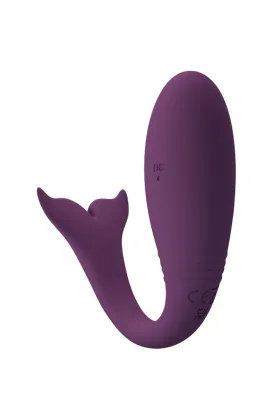 Jayleen Vibrator mit App-Fernbedienbares Lila von Pretty Love Led