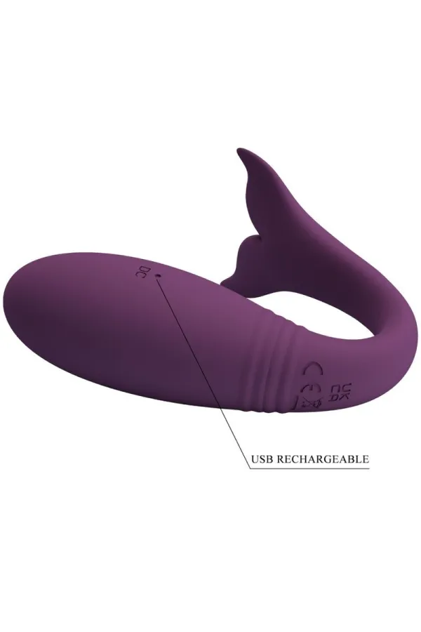 PRETTY LOVE - JAYLEEN VIBRATOR MIT APP-FERNBEDIENUNG LILA kaufen - Fesselliebe