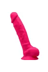 Modell 1 Realistischer Penis Premium Silexpan Silikon Fuchsia 20 cm von Silexd kaufen - Fesselliebe