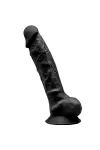 Modell 1 Realistischer Penis Premium Silexpan Silikon Schwarz 20 cm von Silexd kaufen - Fesselliebe