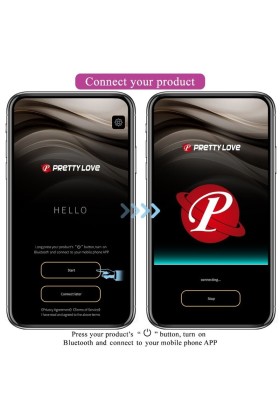 Jefferson App-Gesteuerter Analplug Schwarz von Pretty Love Bottom kaufen | Fesselliebe