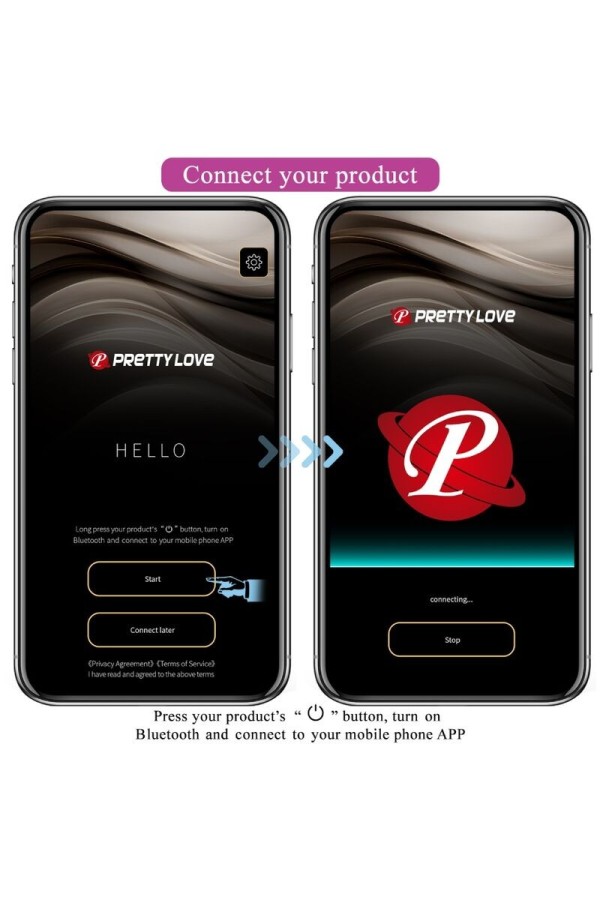 Jefferson App-Gesteuerter Analplug Schwarz von Pretty Love Bottom kaufen | Fesselliebe