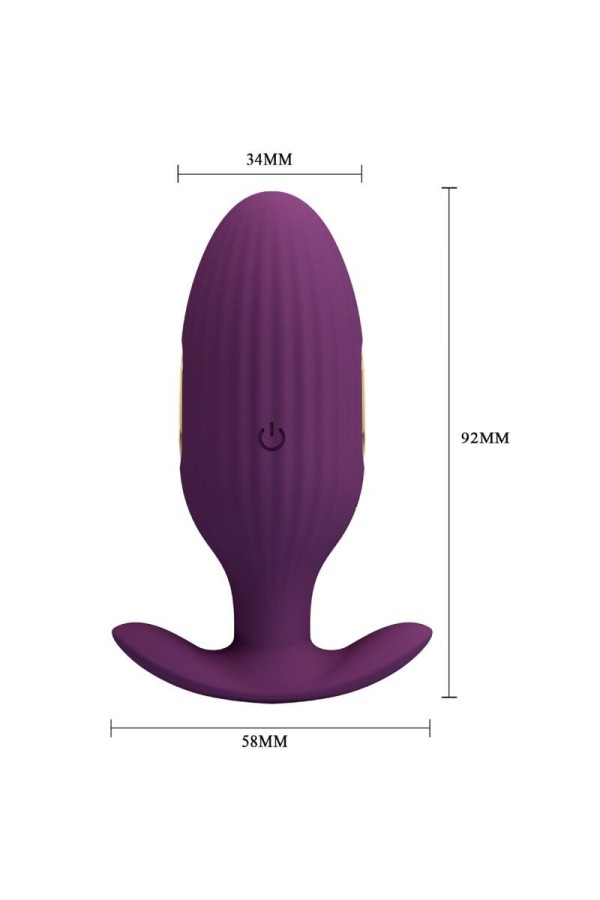 Jefferson App-Gesteuerter Analstecker Lila von Pretty Love Bottom kaufen | Fesselliebe