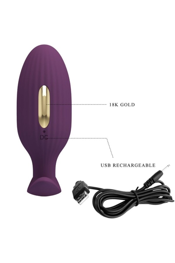 Jefferson App-Gesteuerter Analstecker Lila von Pretty Love Bottom kaufen | Fesselliebe