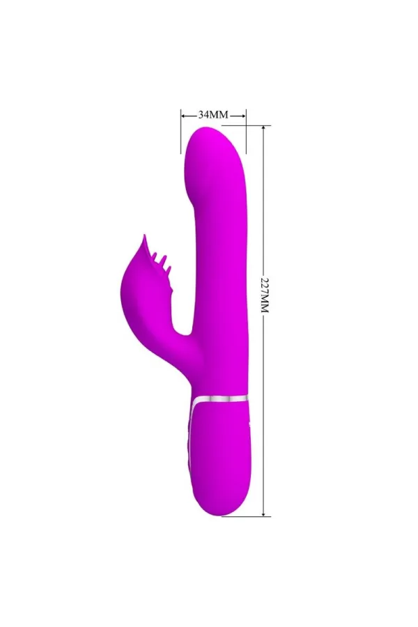 PRETTY LOVE - RABBIT VIBRATOR PERLEN VIOLET kaufen - Fesselliebe