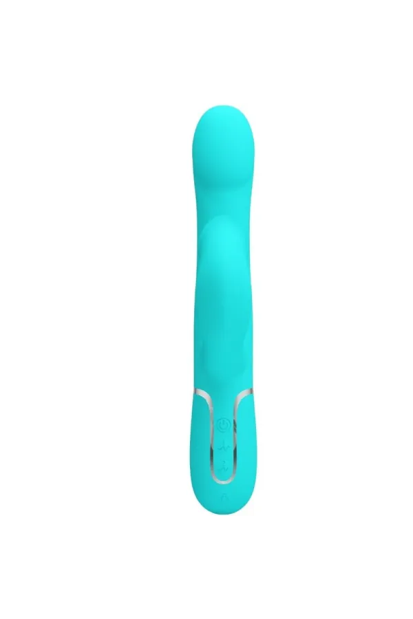 PRETTY LOVE - RABBIT VIBRATOR PEARLS AQUA GREEN kaufen - Fesselliebe