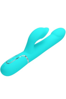 Rabbit Vibrator Pearls Aqua Green von Pretty Love Flirtation kaufen | Fesselliebe