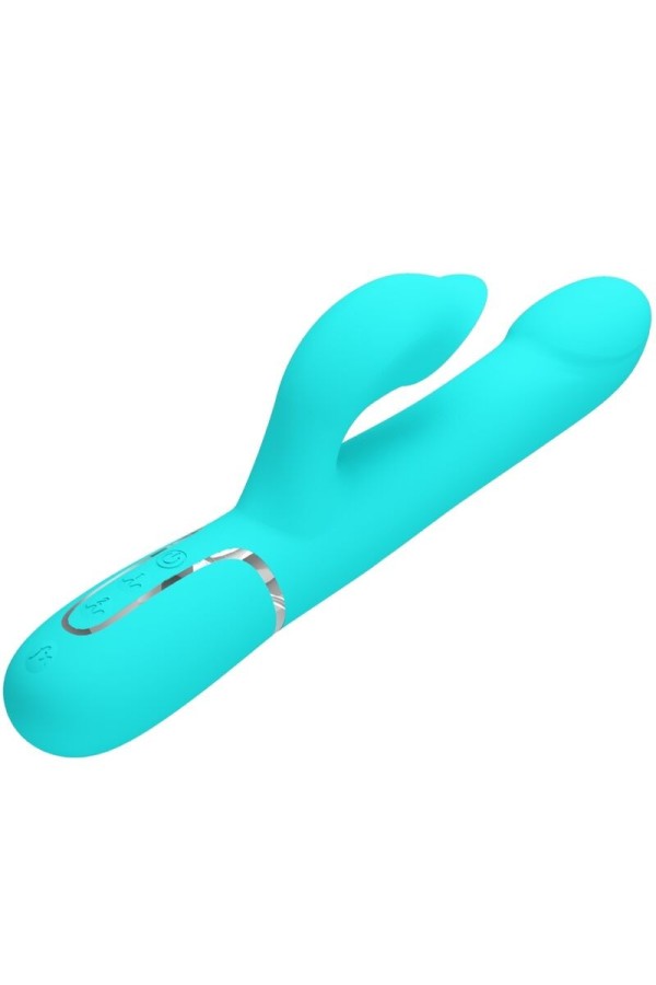 Rabbit Vibrator Pearls Aqua Green von Pretty Love Flirtation kaufen | Fesselliebe