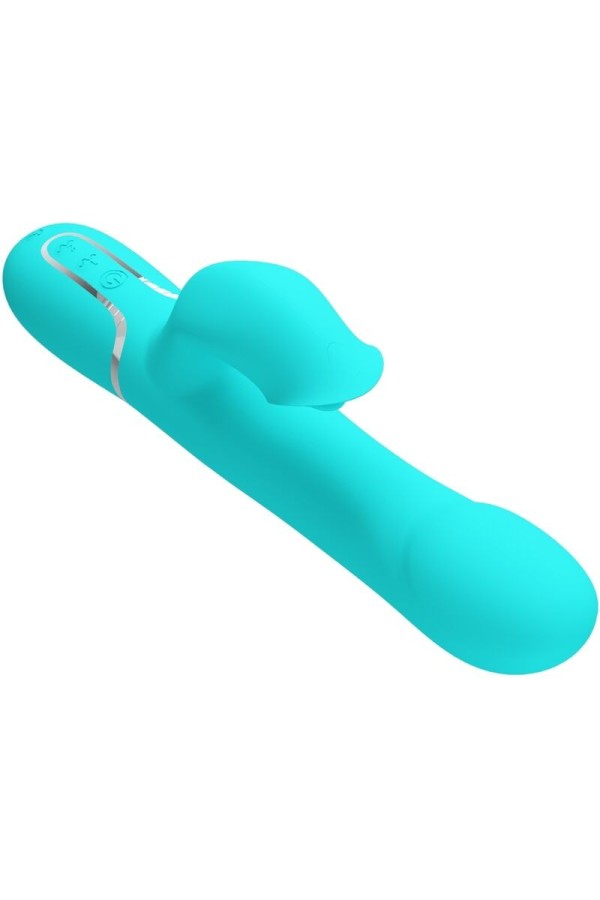 Rabbit Vibrator Pearls Aqua Green von Pretty Love Flirtation kaufen | Fesselliebe