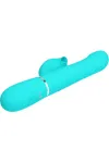 PRETTY LOVE - RABBIT VIBRATOR PEARLS AQUA GREEN kaufen - Fesselliebe