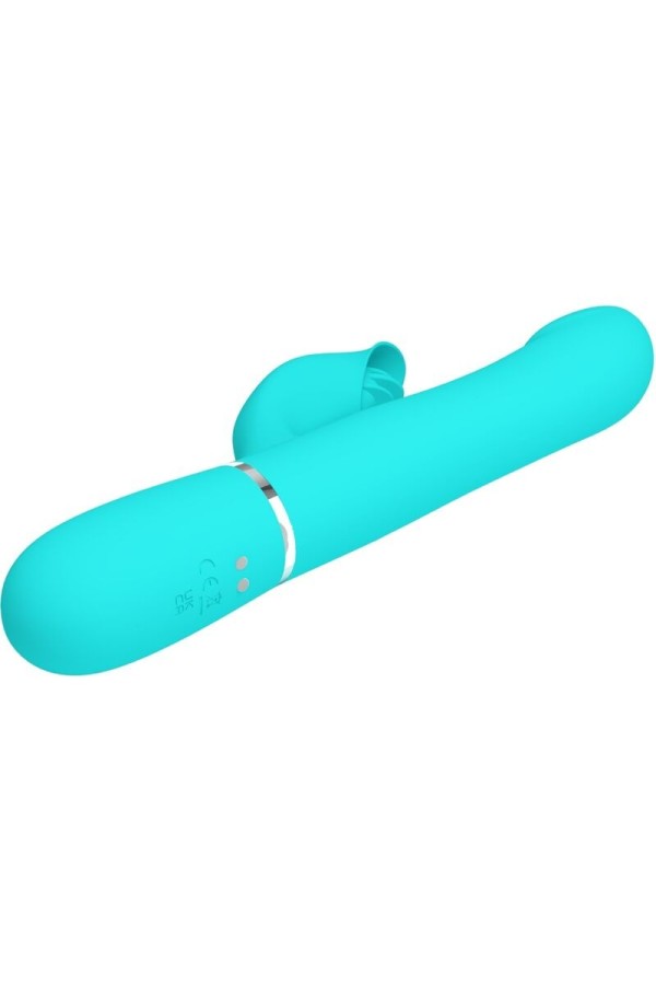 Rabbit Vibrator Pearls Aqua Green von Pretty Love Flirtation kaufen | Fesselliebe