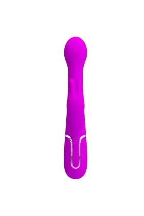 Dejon Rabbit Vibrator 3 in 1 Multifunktionsviolett von Pretty Love Flirtation