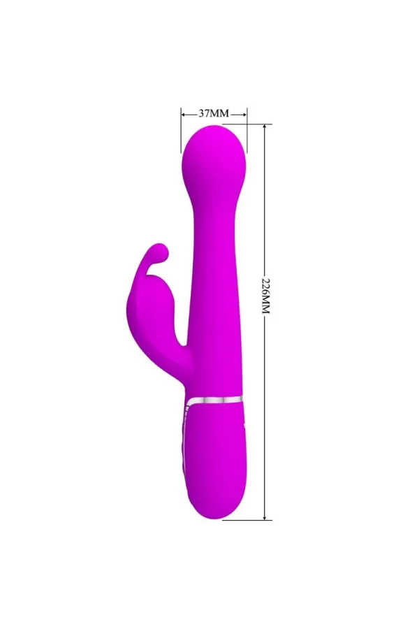 PRETTY LOVE - DEJON RABBIT VIBRATOR 3 IN 1 MULTIFUNKTIONSVIOLETT kaufen - Fesselliebe