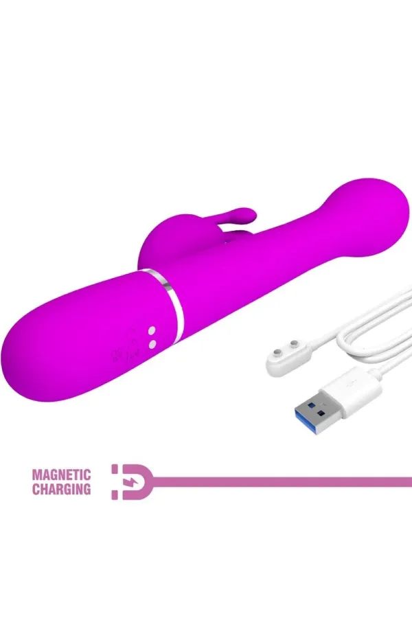 PRETTY LOVE - DEJON RABBIT VIBRATOR 3 IN 1 MULTIFUNKTIONSVIOLETT kaufen - Fesselliebe