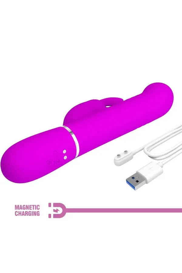 PRETTY LOVE - COALE RABBIT VIBRATOR PERLEN VIOLET kaufen - Fesselliebe