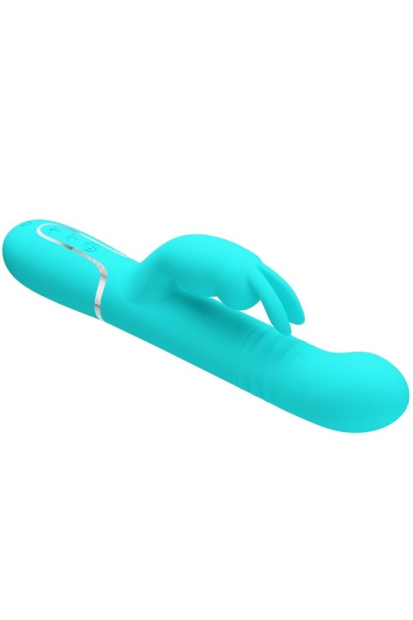 Coale Rabbit Vibrator Perlen Aquagrün von Pretty Love Flirtation kaufen | Fesselliebe