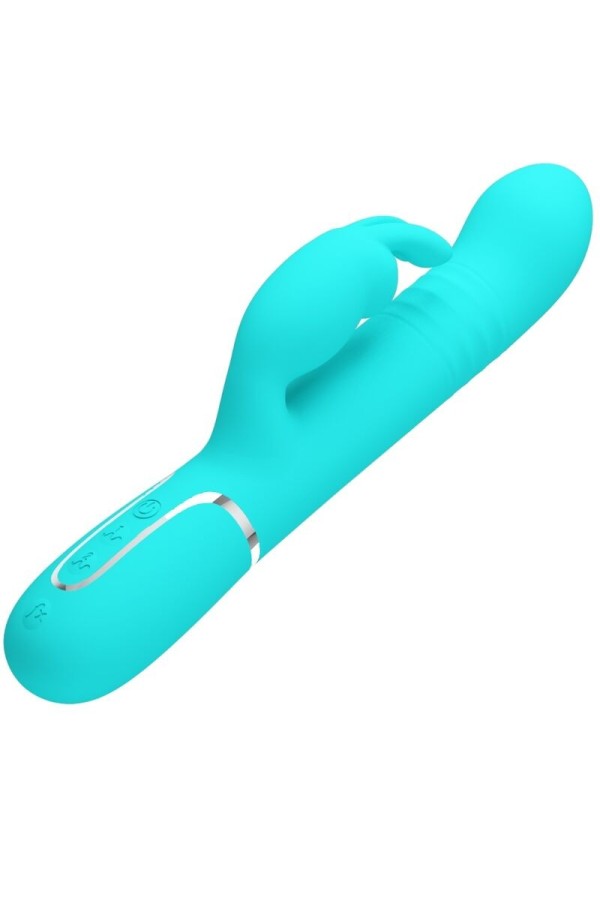 Coale Rabbit Vibrator Perlen Aquagrün von Pretty Love Flirtation kaufen | Fesselliebe
