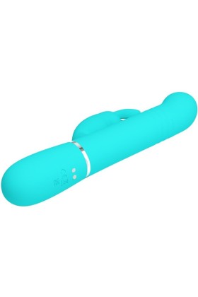 Coale Rabbit Vibrator Perlen Aquagrün von Pretty Love Flirtation kaufen | Fesselliebe