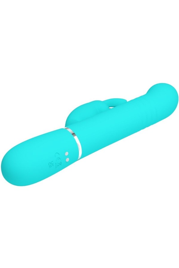 Coale Rabbit Vibrator Perlen Aquagrün von Pretty Love Flirtation kaufen | Fesselliebe