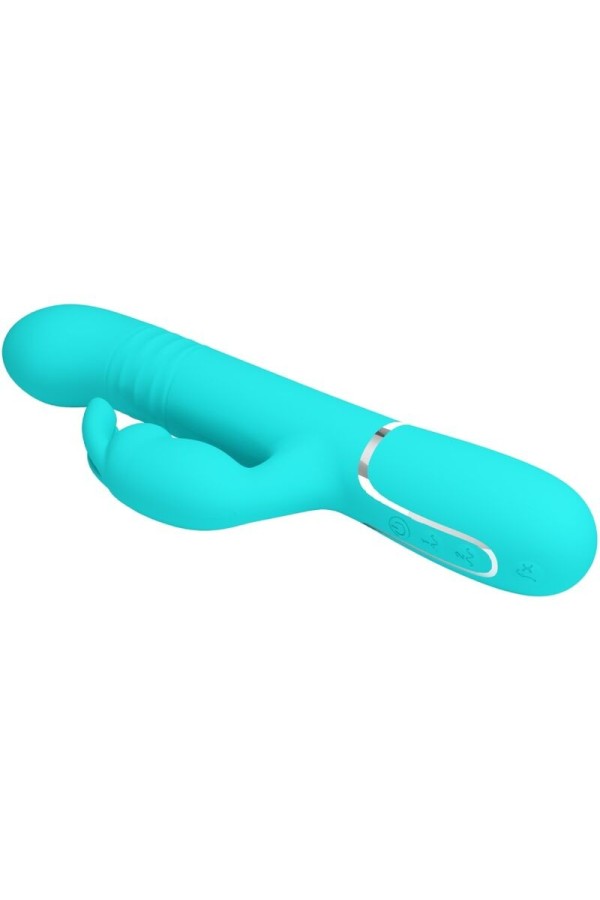 Coale Rabbit Vibrator Perlen Aquagrün von Pretty Love Flirtation kaufen | Fesselliebe
