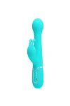 PRETTY LOVE - DEJON RABBIT VIBRATOR 3 IN 1 MULTIFUNKTIONS-AQUAGRÜN kaufen - Fesselliebe