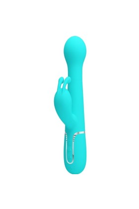 Dejon Rabbit Vibrator 3 in 1 Multifunktions-Aquagrün von Pretty Love Flirtation kaufen | Fesselliebe
