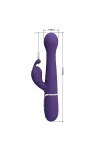 Dejon Rabbit Vibrator 3 in 1 Multifunktions-Lila von Pretty Love Flirtation