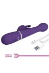 Dejon Rabbit Vibrator 3 in 1 Multifunktions-Lila von Pretty Love Flirtation